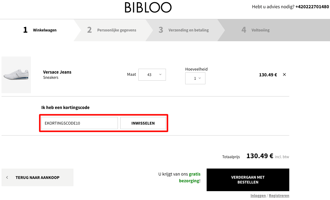 Bibloo kortingscode gebruiken