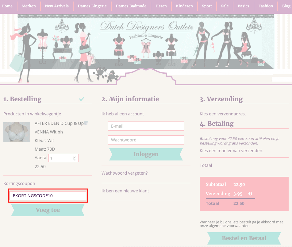 Dutch Designers Outlet kortingscode gebruiken