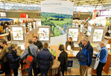 Fiets en Wandelbeurs in de Jaarbeurs in Utrecht