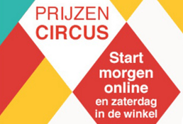 V&D Prijzencircus | 3 dagen online only in de webshop