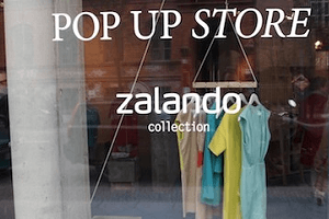 Zalando opent pop up winkel in Amsterdam