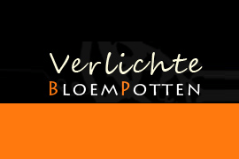 Verlichte Bloempotten